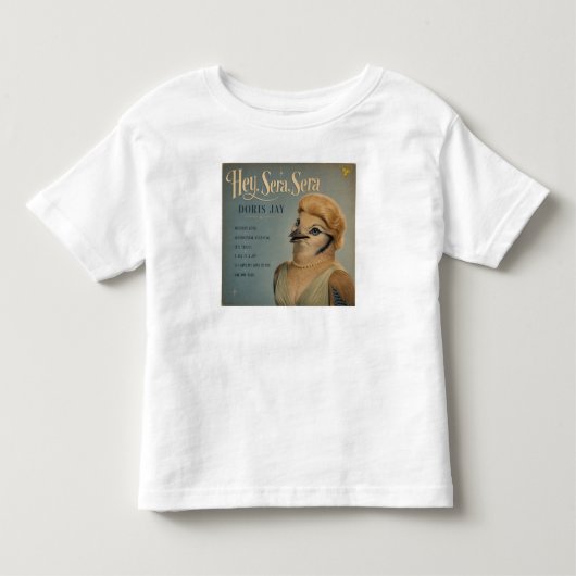 ドリス・ジェイ・アルバム: パロディ トドラーTシャツ (正面)