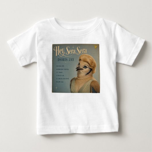 ドリス・ジェイ・アルバム: パロディ ベビーTシャツ (正面)