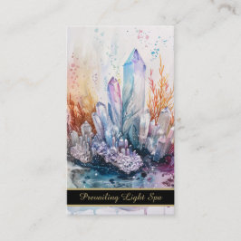 *~*ドリッアートプクリスタルAP90金ゴールドQRレインボー 名刺