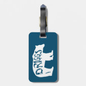 ドリッグスアイダホベア ラゲッジタグ (裏面縦)
