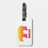 ドリッグスアイダホレインボーベア ラゲッジタグ (裏面縦)