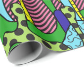 ドリットリップ（幻覚体験）のようなピー ラッピングペーパー (ロールコーナー)