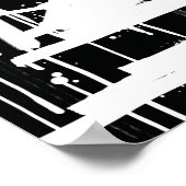 ドリッピィ絵を描グ・グラフィティ・アート，アーバンシティ通りアート ポスター (角)