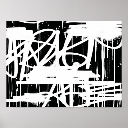 ドリッピィ絵を描グ・グラフィティ・アート,アーバンシティ通りアート ポスター (正面)