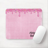 ドリッピングつや消しオンジンガム マウスパッド (マウス)