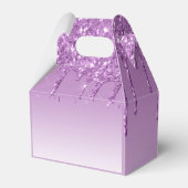 ドリッピンググリッタースイート16パープルトレンディーパーティーディバ フェイバーボックス (裏面サイド)