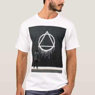 ドリッピングトライアングル Tシャツ