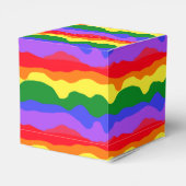 ドリッピングレインボーストライププライドパーティー フェイバーボックス (裏面サイド)