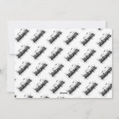 ドリッピング恐怖感 – ハロウィーンのハウル シーズンカード (裏面)