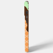 ドリッピーワッフルコーンアイスクリーム Case-Mate iPhoneケース (裏面 / 左)