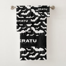 ドリッピーヴァンパイアこうもりヌーゴシックゴシック バスタオルセット