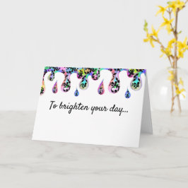 ドリッピーヴィンテージダマスクカード カード