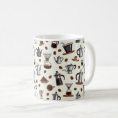 ドリップおよび醸造設備 コーヒーマグカップ (正面右)