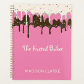 ドリップつや消しカップケーキケーキベーカリー事業 プランナー手帳 (正面)