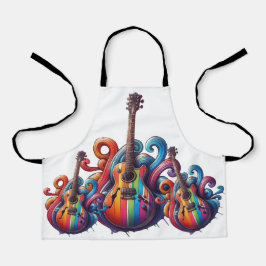 ドリップサウンド・ウッド・ウォール・アート エプロン