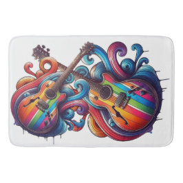 ドリップサウンド・ウッド・ウォール・アート バスマット