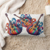 ドリップサウンド・ウッド・ウォール・アート ランバークッション (ブランケット)