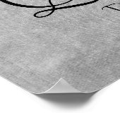 ドリップシルバーグリッター |シャイニーダイヤモンドスウィート16 ポスター (角)