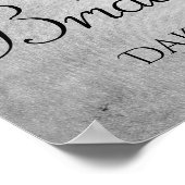 ドリップシルブリィグリッター |プラチナスパークルシャワー ポスター (角)