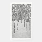 ドリップシルブリィグリッター |プラチナフェイクメタリック (正面)