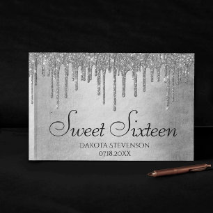 ドリップシルブリィグリッター プラチナSweet sixteen ゲストブック