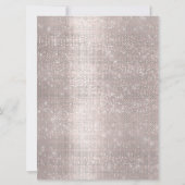 ドリップスバラ誕生日ブライダルシャワースウィート16クラシー 招待状 (裏面)