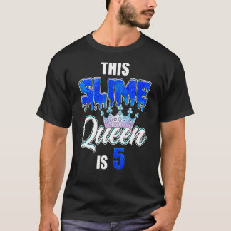 ドリップスライムクイーン5thバースデーパーティー5年 tシャツ
