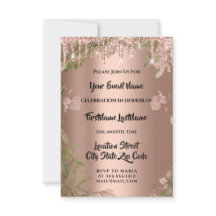 ドリップス ローズ ブライダル ウェディング リース ウッドランド フェルン