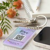 *~*ドリップスAP36 QRプロモーション美しいアクリル キーホルダー (正面右)