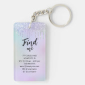 *~*ドリップスAP36 QRプロモーション美しいアクリル キーホルダー (裏面)