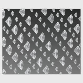 ドリップダイヤモンド | 豪華な結婚式 ラッピングペーパー