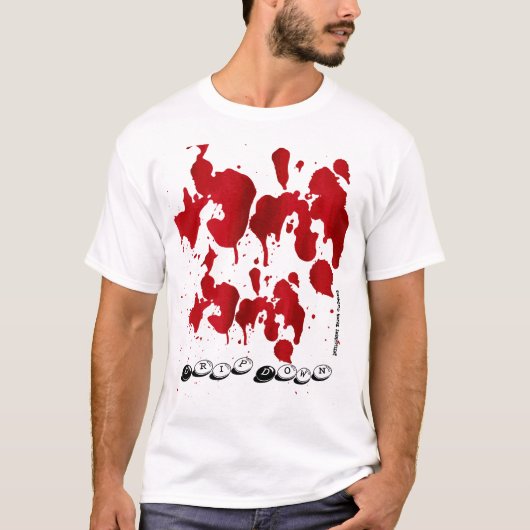 ドリップダウン Tシャツ (正面)