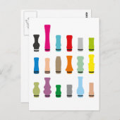 ドリップチップ スタイル ポストカード (正面/裏面)