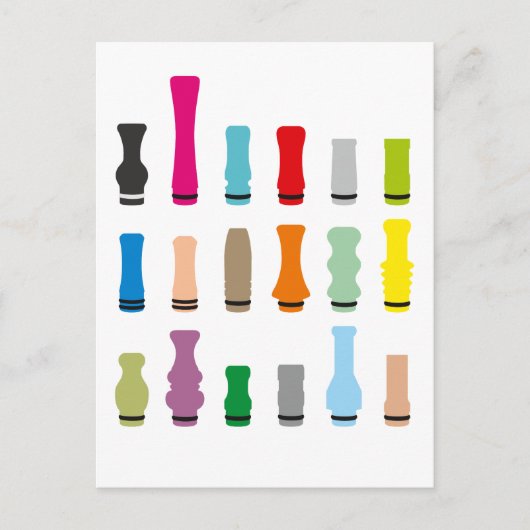 ドリップチップ スタイル ポストカード (正面)