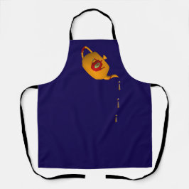 ドリップドリップダブルティーポット Drブルーシェフサーバー エプロン