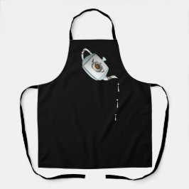 ドリップドリップ ティーポット ブラック エプロン