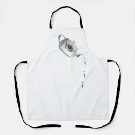 ドリップドリップ ティーポット ホワイト     エプロン