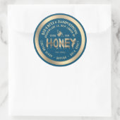 ドリップハニーカスタムハイブスウォーム除去クイーンズ ラウンドシール (バッグ)