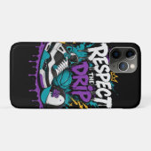 ドリップバスケデザインをリスペクト Case-Mate iPhoneケース (裏面(横))