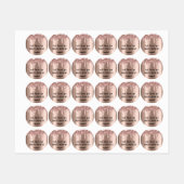 ドリップバラ体化粧品バーム石鹸爪、 ネイルラベル ラベル (シート)