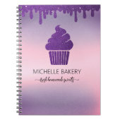 ドリップパープルベーカリーレシピ ノートブック (正面)