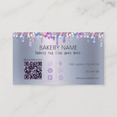 ドリップパープルベーカリー名刺 名刺 (裏面)