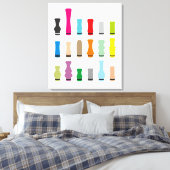ドリップヒントスタイル キャンバスプリント (インサイチュ (寝室))