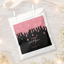 ドリップピンクグリッタースパークガーリールズスウィート16