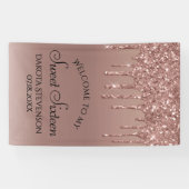 ドリップピーチグリッター |テラコッタSweet sixteen 横断幕 (横)