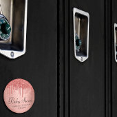 ドリップピーチグリッター | Terra Cotta Coral Shower マグネット