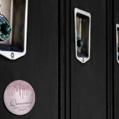 ドリップマウーブグリッター |ほこりっぽいピンクキンセアニェラ マグネット