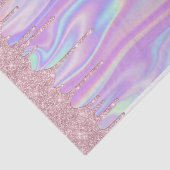 ドリップメタルバラ金ゴールドグリッター&虹色 薄葉紙 (詳細)