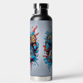 ドリップ付きゲームコントロ絵を描ーラ ウォーターボトル (右面)