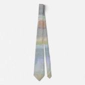 ドリップ素朴ウォーターのカラープリント ネクタイ (正面)